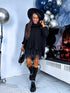 ELYNDI extended wool sweater - BLACK PRE-ORDER